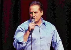  ?? Getty Images ?? Nick DiPaolo performed recently at Cohoes Music Hall before a virtually unmasked crowd.