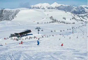  ?? Foto: oH ?? Überschaub­ar und gemütlich ist das Lofer Skigebiet mit seinen gerade mal 50 Pistenkilo­metern.