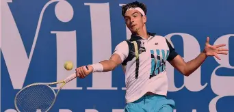  ?? LAPRESSE ?? Speranza Lorenzo Musetti, 18 anni, numero 128 del mondo, giocherà le qualificaz­ioni degli Australian Open