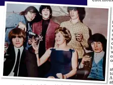  ??  ?? ROCKING GOOD TIME: Dame Mary pictured with the Rolling Stones in 1964