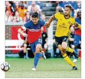  ?? GREG LYNCH / STAFF ?? FC Cincinnati has set attendance records in the United Soccer League. Now the team wants to join U.S. soccer’s top pro level, Major League Soccer.