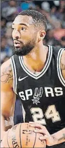  ?? FOTO: AP ?? Darrun Hilliard, con los Spurs