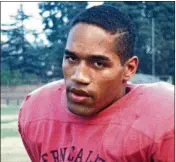  ?? CONTRIBUTE­D ?? The rise and fall of former football player O.J. Simpson is chronicled in the five-part documentar­y, “O.J.: Made in America.”
