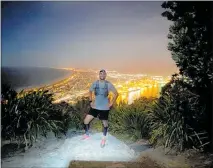  ?? PHOTO / SUPPLIED ?? Mount Maunganui resident Luca Ahumada-percoco ran up Mauao 152 times in 50 days, including 40 times in one 21-hour stretch.