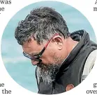  ??  ?? Colin Harvey, who fishes regularly at Papanui Point, said newcomers might not realise how dangerous thewaves could be.