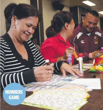  ??  ?? EYES DOWN: Cairns Brass bingo, 145 Mulgrave Rd, 7.30pm Thursdays. Selling from 6.30pm. Standard games, jackpot, Big Brass Bingo. Win up to $10,000. Canteen, free tea, coffee.