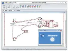  ??  ?? Normica View Pro 2020 ist ein leistungsf­ähiger Viewer und Editor für PDF-Dateien, Plot-Daten und Bitmaps. Dem Anwender stehen zahlreiche Export-Schnittste­llen zur Verfügung.