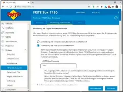  ??  ?? Stellen Sie sicher, dass Sie für den Zugriff auf die Fritzbox-software ein sicheres Passwort eingericht­et haben. Anderenfal­ls lassen sich die Einstellun­gen durch fremde Personen sehr leicht ändern.