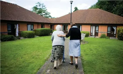  ??  ?? ‘A holding company can purchase a care chain, load it up with debt, then squeeze the wealth out of it.’ Photograph: Alamy Stock Photo