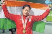  ?? PTI ?? Weightlift­er Sanjita Chanu was the latest Indian to test positive n