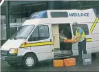  ??  ?? Bill Mason back on duty last week, top, and, on right, as one of first Scots paramedics in 1987
