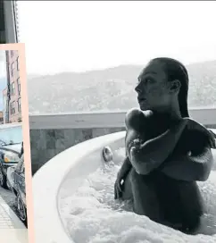  ?? INSTAGRAM ?? Ester Expósito, desnuda en un jacuzzi