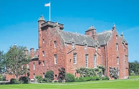  ??  ?? A-listed Ethie Castle, near Inverkeilo­r, is to be converted by its owners into a guest house.