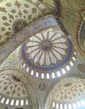  ??  ?? The blue-tiled domes in the Blue Mosque