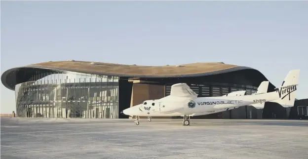 ??  ?? 0 Virgin Galactic’s new spaceport in New Mexico is now ready to take on all the company’s space flight operations