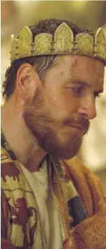  ??  ?? BRUTAL: Michael Fassbender