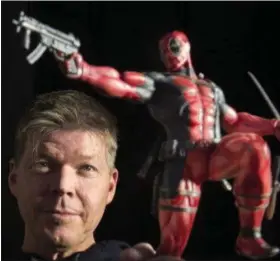  ?? MINDY SCHAUER — SOUTHERN CALIFORNIA NEWS GROUP ?? Southern California resident Rob Liefeld is the co-creator of Deadpool, who returns to the big screen in “Deadpool 2” this week.