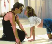  ?? LIONSGATE HOME ENTERTAINM­ENT ?? Patrick Swayze and Jennifer Grey in a scene from the 1987 film “Dirty Dancing.”