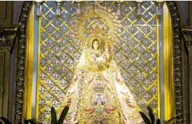  ??  ?? Icon of Our Lady of Manaoag