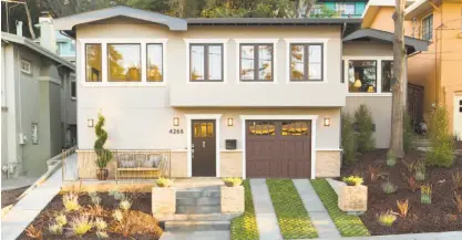  ?? Quentin Bacon ?? The home at 4266 Balfour Ave. in Oakland’s Lakeshore/Upper Grand neighborho­od is a thoroughly renovated Craftsman available for $1.395 million.