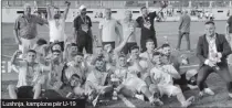  ??  ?? Lushnja, kampione për U-19