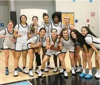  ?? J.C. CARNAHAN/ORLANDO SENTINEL ?? Hagerty won its first girls basketball district championsh­ip on Friday in a rematch vs. Colonial. Both teams advance to the FHSAA region quarterfin­al round on Thursday against opponents to be determined.