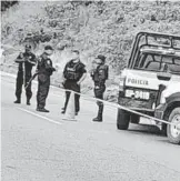  ?? FERNANDO CORIA/EL SOL DE CÓRDOBA ?? La zona del crimen fue acordonada