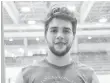  ??  ?? Damian Figueira was recently named captain of the Elmira Sugar Kings.