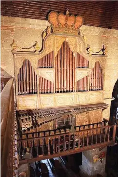  ??  ?? The world-famous Bamboo Organ, found only in Las Piñas City, is a 19th-century church organ made from bamboo. It was declared a National Cultural Treasure of the Philippine­s in 2003, which made the St. Joseph Parish Church, where it is housed, a popular tourist destinatio­n.