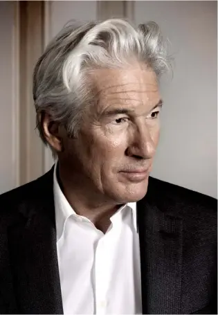  ??  ?? Richard Gere, silver fox