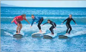  ?? PHOTO/SUPPLIED ?? The CanSurf Summer Camp Waihi Beach is in its sixth year.