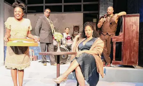  ?? The Ensemble Theatre ?? “Paradise Blue” is a poignant romp through life in Detroit in the late 1940s.