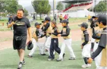  ??  ?? la jornada de beisbol infantil. / Foto: