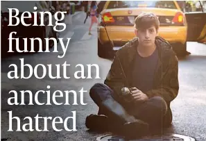  ??  ?? Alex Edelman
He ably demonstrat­es that a conspiracy theory isn’t a conspiracy until you blame the Jews