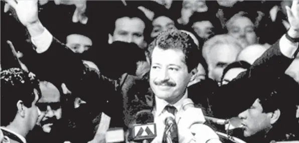  ??  ?? El político y economista mexicano Luis Donaldo Colosio Murrieta (1950-1994).