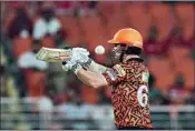  ?? ?? Sunrisers Hyderabad batter Travis Head in action