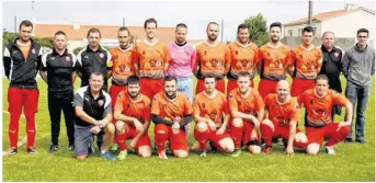  ??  ?? Le FC GA avant son match du 3e tour de coupe de France