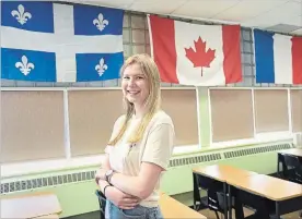  ?? DAVID BEBEE WATERLOO REGION RECORD ?? French immersion student Marin Taylor understand­s the controvers­y surroundin­g the program, but thinks it is hard to disregard the positive outcomes for students that stay with it. Neverthele­ss, she and others were sometimes thought to be “a little bit stuck up.”