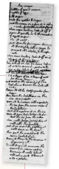  ??  ?? The Sage of Monticello’s instructio­ns, undated, in his own
hand.