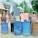  ?? RICARDO FLETE ?? Comunitari­os reclaman agua potable y el asfaltado de calles.