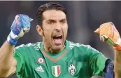  ??  ?? Gianluigi Buffon, 37 anni, portiere della Juve