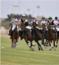  ?? Supplied photo ?? Abu Dhabi beat Maserati 11-6 on way to the final. —