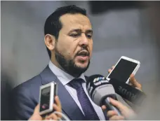  ?? AFP ?? Abdul Hakim Belhaj accepts Theresa May’s apology