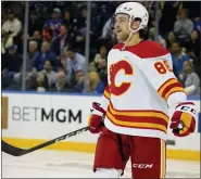  ?? ASSOCIATED PRESS FILE PHOTO ?? Calgary Flames’ Andrew Mangiapane sat through 12-plus rounds of the NHL draft over the span of two consecutiv­e summers before finally hearing his name called in 2015.