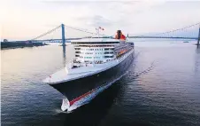  ?? CUNARD ?? Dog and cat owners can bring their pals on cruises between New York and Southampto­n, England, aboard the Queen Mary 2.