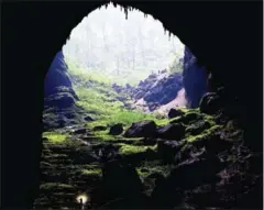  ?? AFP ?? Located in Vietnam’s central Quang Bing, Son Doong is the world’s largest cave.