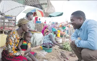  ?? DISNEY ?? Lupita Nyong’o, left, and David Oyelowo star in Queen of Katwe, a movie as extended metaphor.