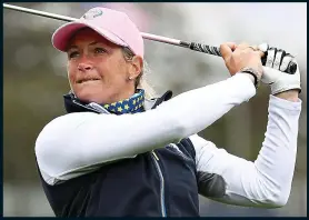  ?? GETTY IMAGES ?? Fighting talk: Pettersen is raring to go at Gleneagles