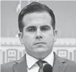  ?? THAIS LLORCA, EUROPEAN PRESSPHOTO AGENCY ?? Gov. Ricardo Rosselló Nevares announces Puerto Rico’s bankruptcy filing Wednesday.