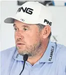  ??  ?? Lee Westwood: split from longtime caddie Billy Foster.